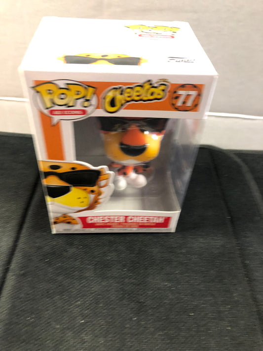 FUNKO POP POP AD ICONS CHEETOS #77 CHESTER CHEETAH GOOD CONDITION