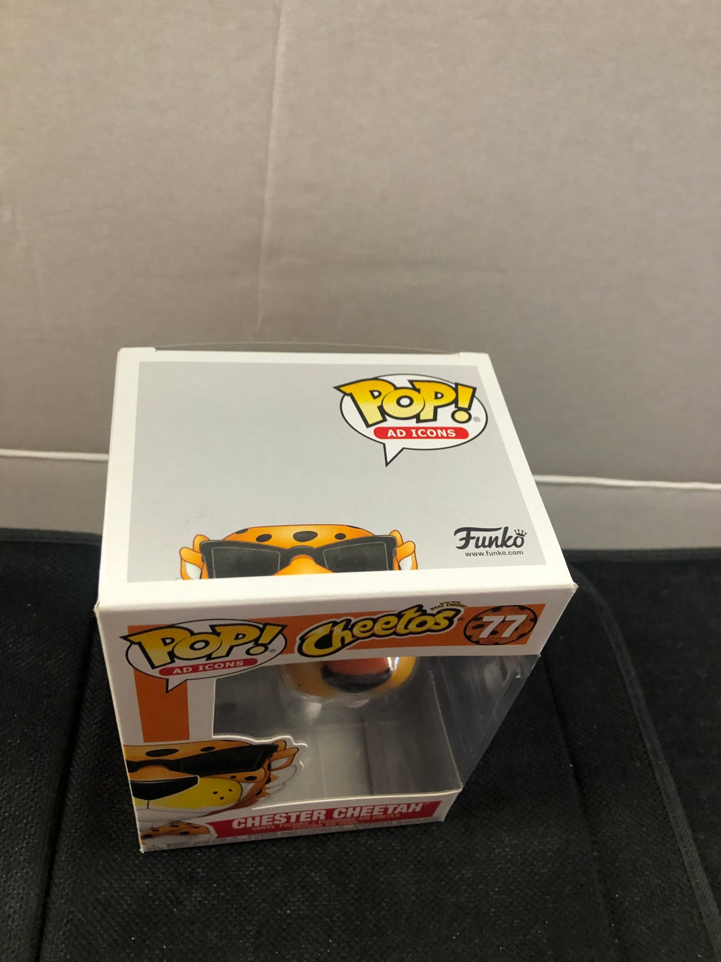 FUNKO POP POP AD ICONS CHEETOS #77 CHESTER CHEETAH GOOD CONDITION