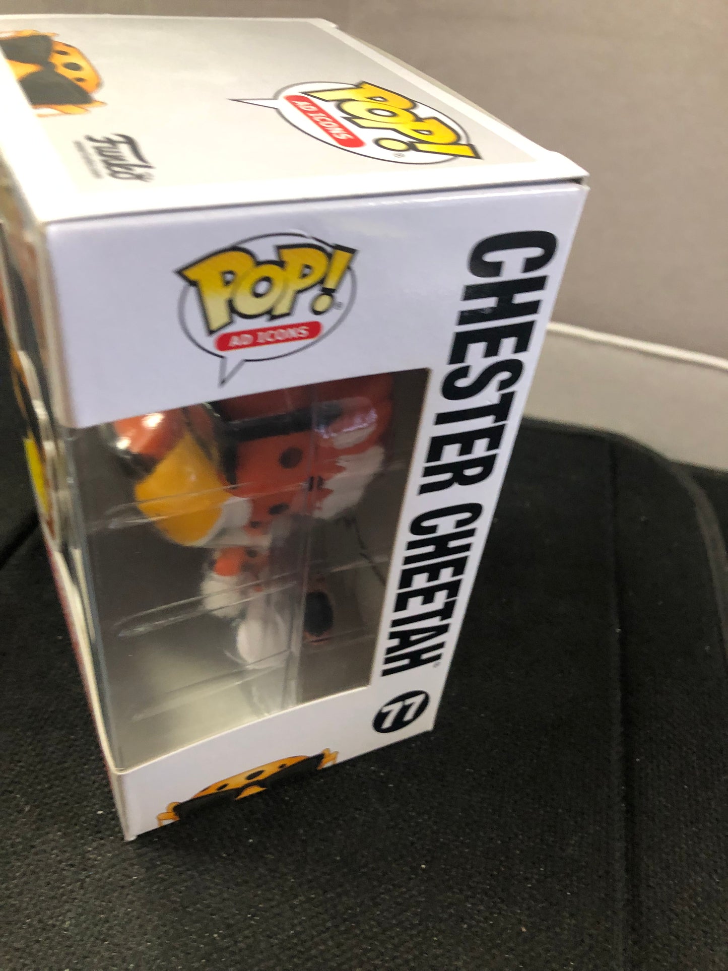 FUNKO POP POP AD ICONS CHEETOS #77 CHESTER CHEETAH GOOD CONDITION