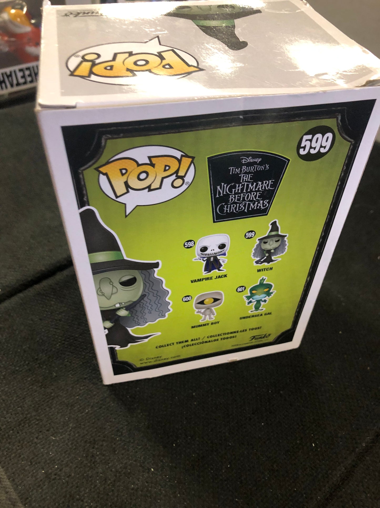 FUNKO POP DISNEY # 599 WITCH GOOD CONDITION