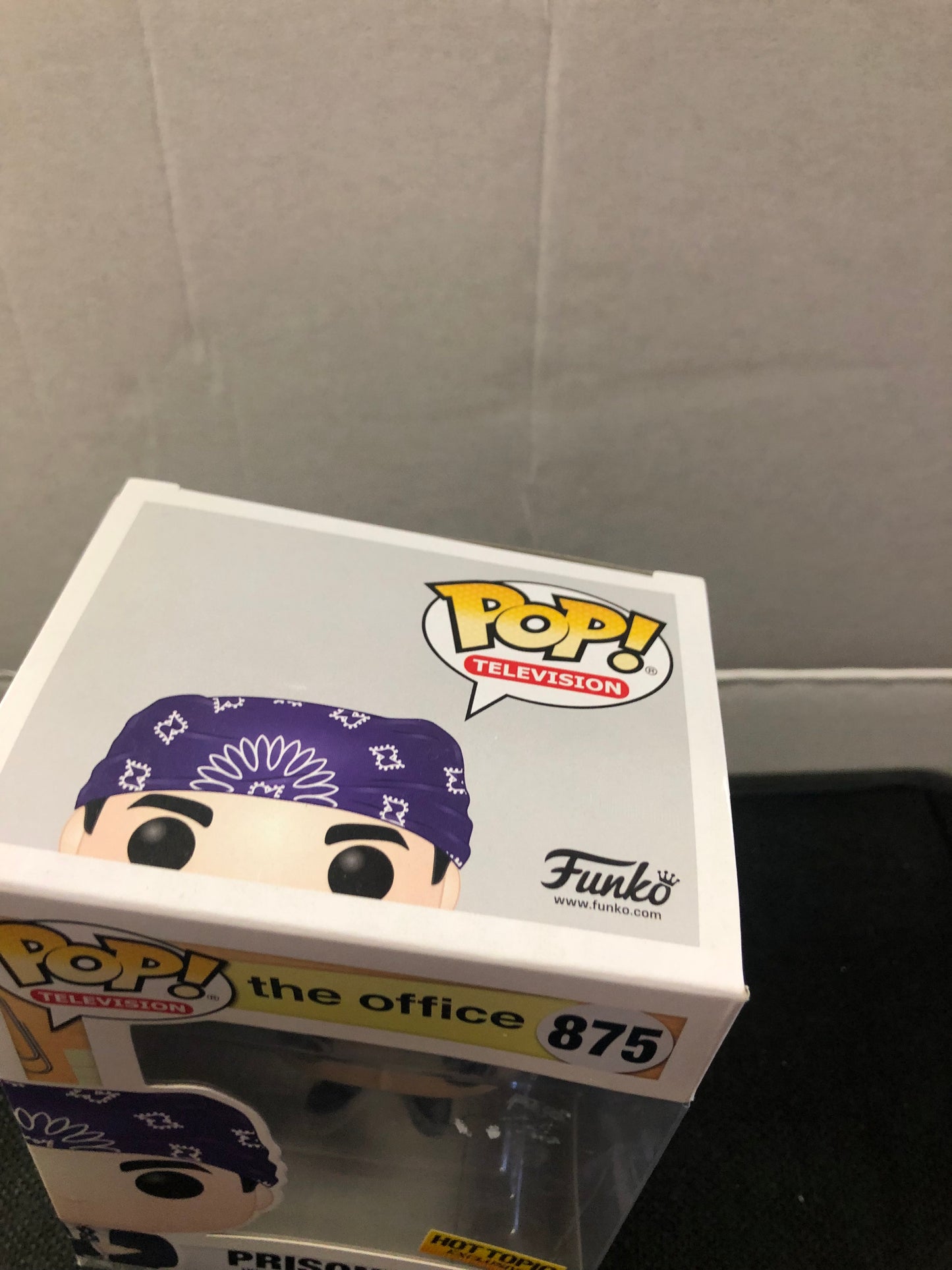 FUNKO POP POP TELEVISION THE OFFICE #875 PRISON MIKE HOT TOPIC EXCLUSIVE GOOD CONDITION