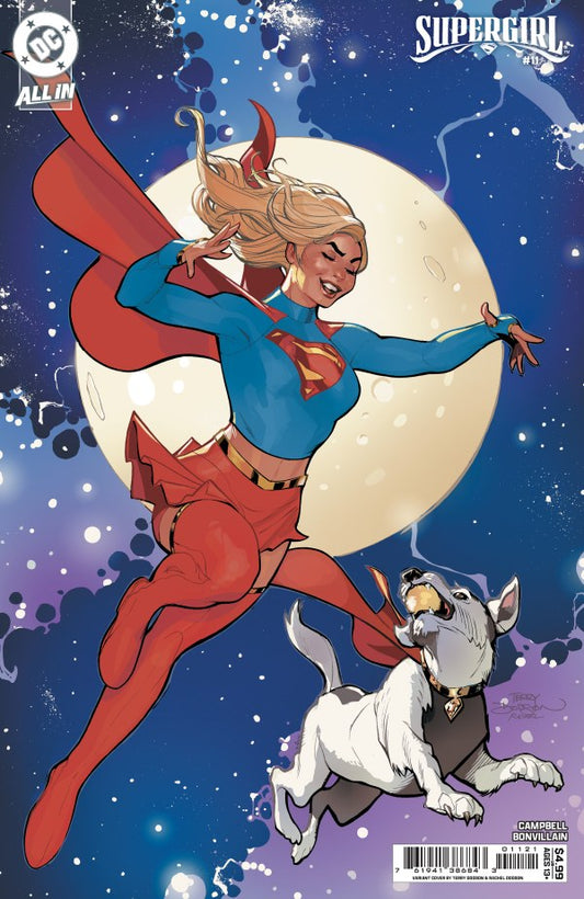 DC COMICS SUPERGIRL #11 CVR B TERRY DODSON CARD STOCK VAR