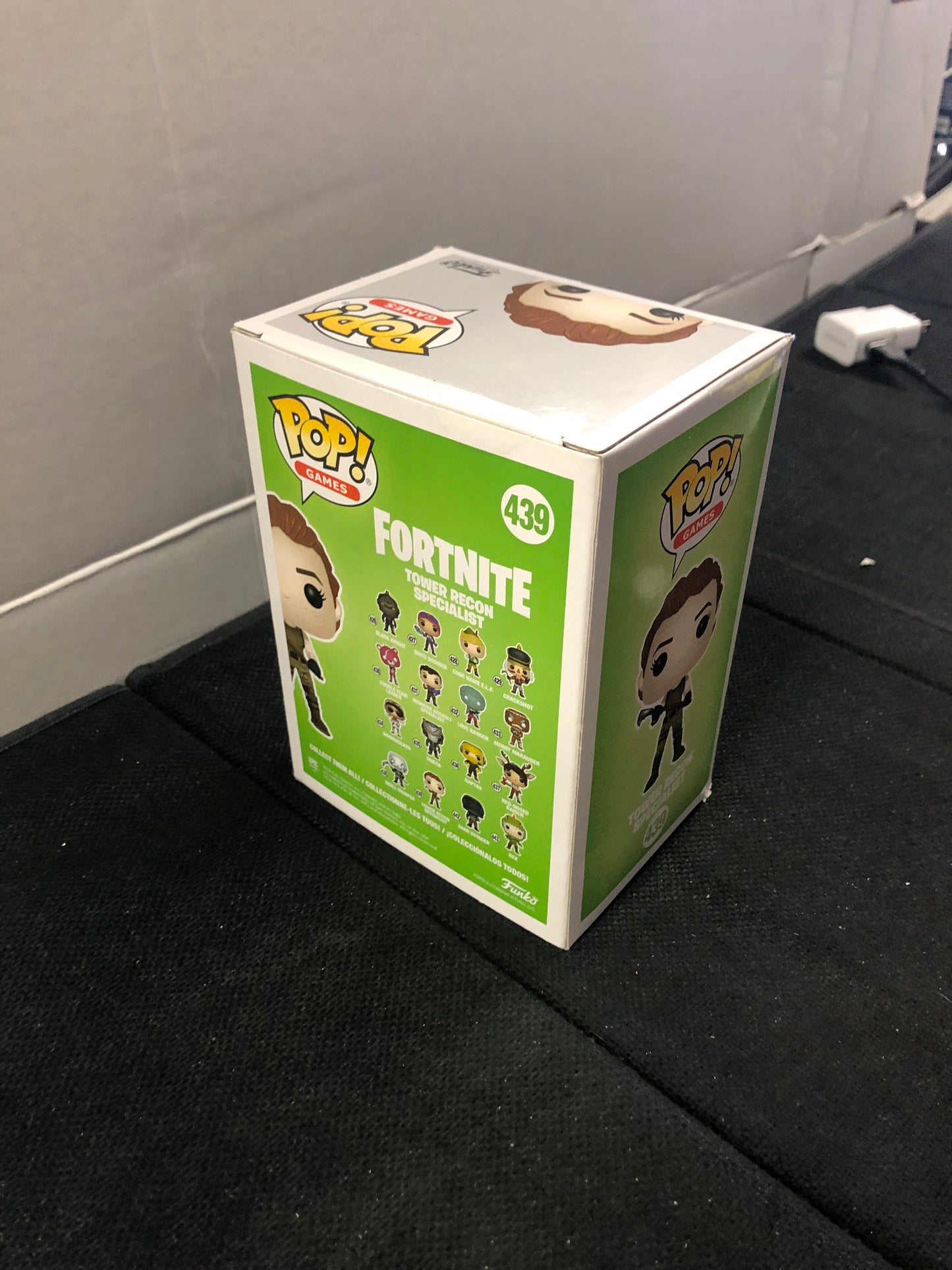 FUNKO POP POP GAMES FORTNITE #439 TOWER RECON SPECIALIST OKAY CONDITION SMALL TEAR ON FRONT OF BOX