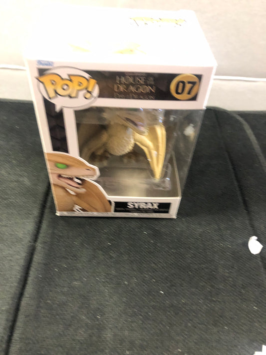 FUNKO POP HOUSE OF DRAGON DAY OF THE DRAGON #07 SYRAX GOOD CONDITION