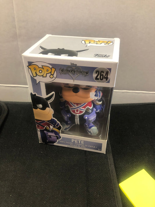 FUNKO POP KINGDOM HEARTS #264 PETE GOOD CONDITION