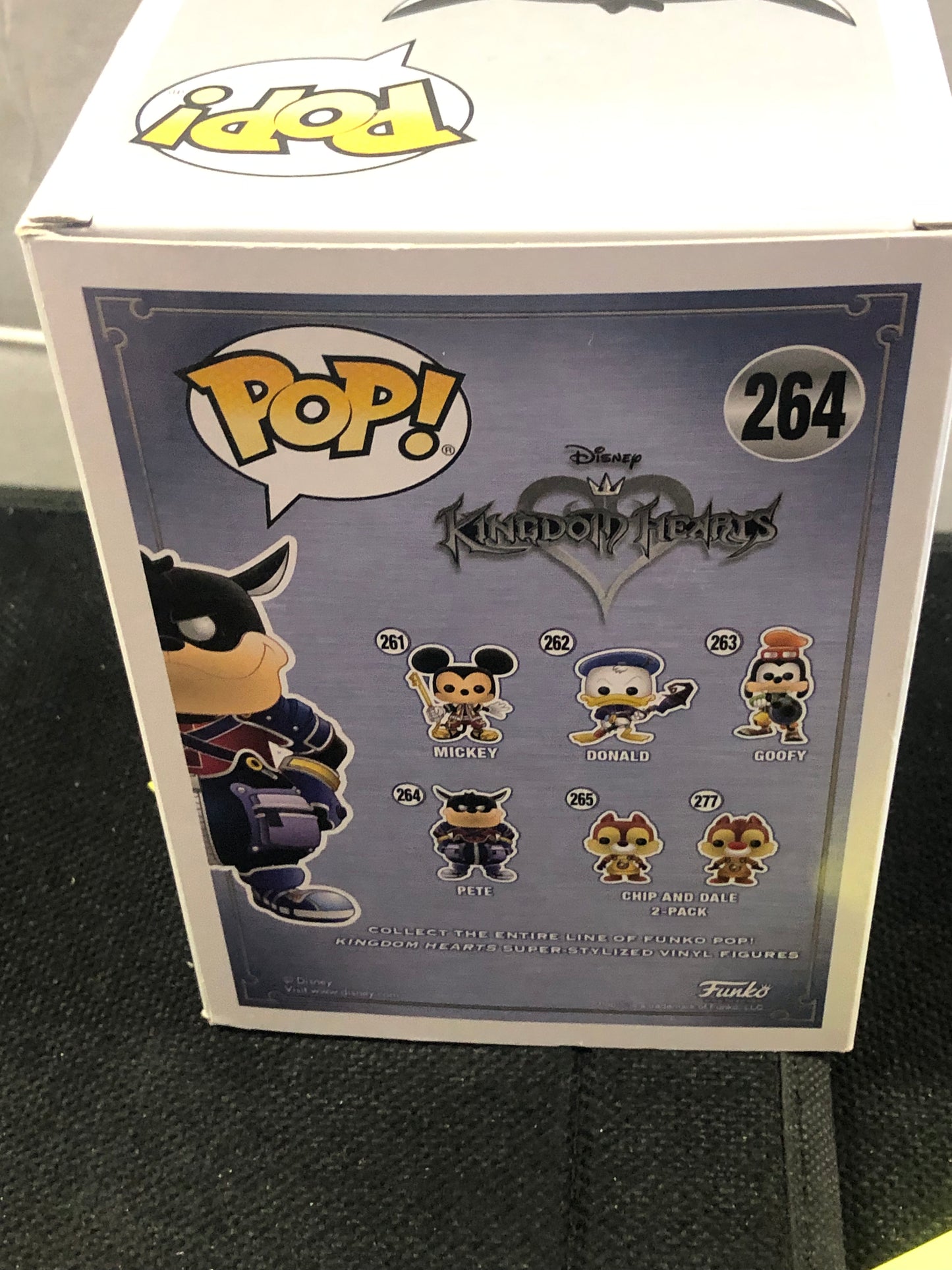 FUNKO POP KINGDOM HEARTS #264 PETE GOOD CONDITION