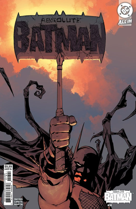 DC COMICS ABSOLUTE BATMAN #18 CVR D GIUSEPPE CAMUNCOLI CARD STOCK VAR