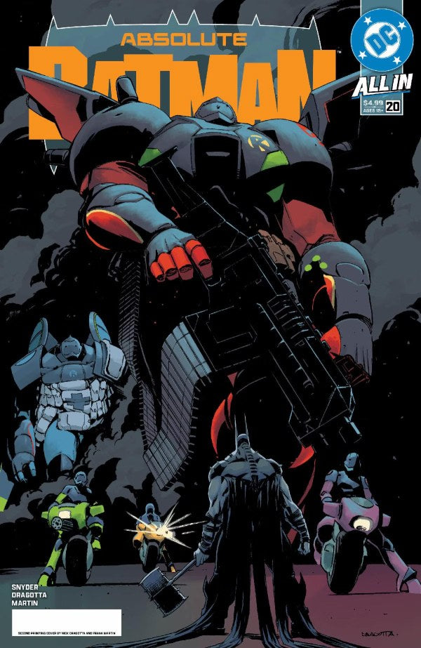 Absolute Batman #20 Cover A Nick Dragotta SECOND PRINTING