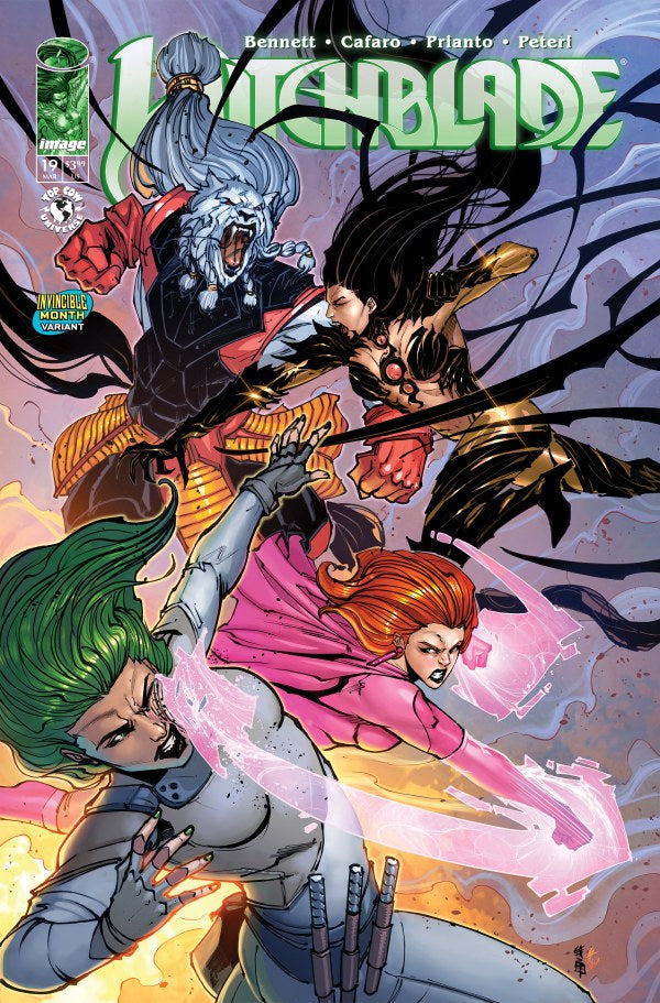 IMAGE COMICS WITCHBLADE #19 CVR E GUISEPPE CAFARO & ARIF PRIANTO INVINCIBLE TEAM UP VAR (MR)