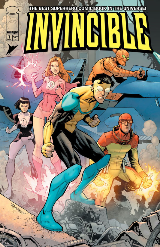 IMAGE COMICS INVINCIBLE FOIL EDITION #1 REPRINT CVR C RYAN OTTLEY & NATHAN FAIRBAIRN VAR