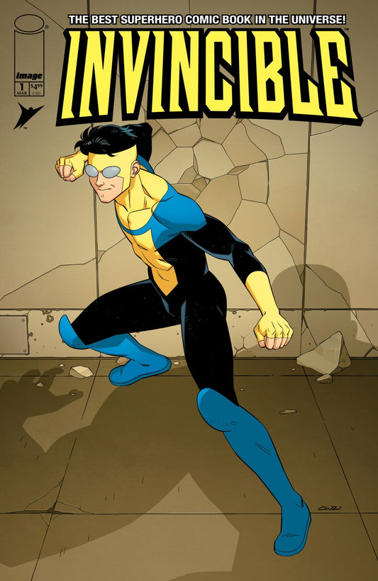 IMAGE COMICS INVINCIBLE FOIL EDITION #1 REPRINT CVR B CORY WALKER & DAVE MCCAIG VAR