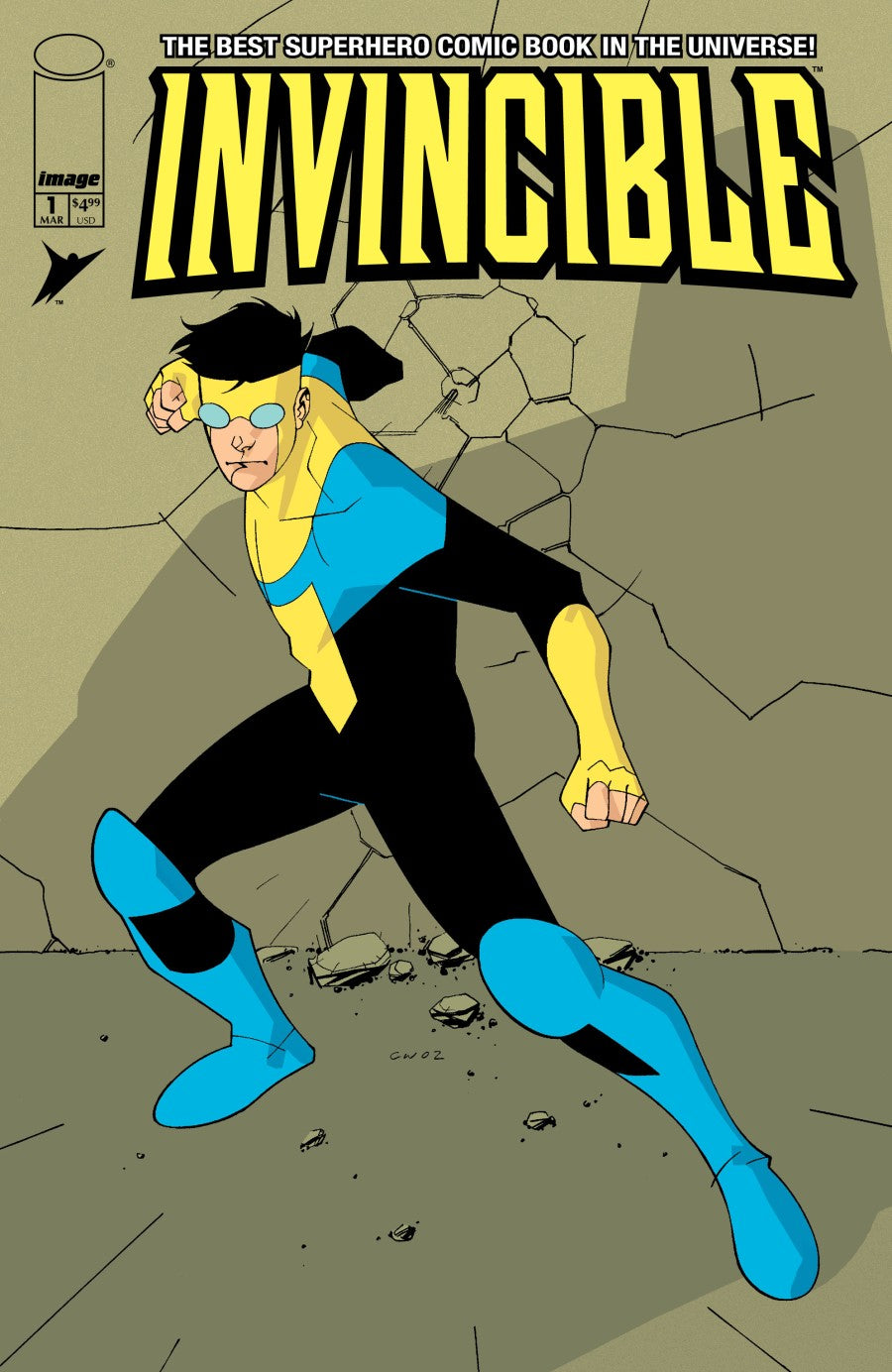 IIMAGE COMICS NVINCIBLE FOIL EDITION #1 REPRINT CVR A CORY WALKER & BILL CRABTREE FOIL