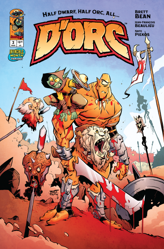 IMAGE COMICS DORC #2 CVR C BRETT BEAN INVINCIBLE TEAM UP VAR