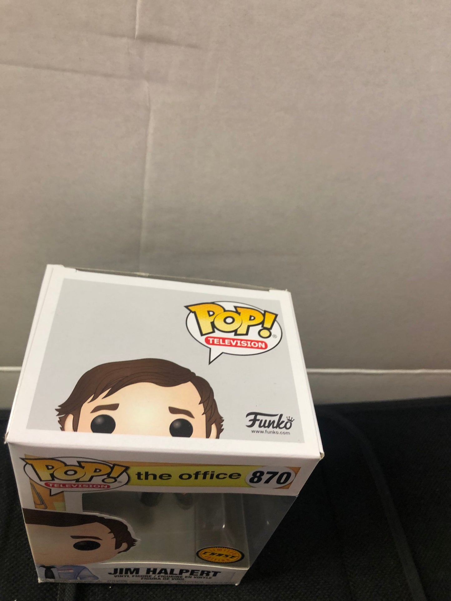 FUNKO POP POP TELEVISION THE OFFICE #870 JIM HALPERT CHASE GOOD CONDITION