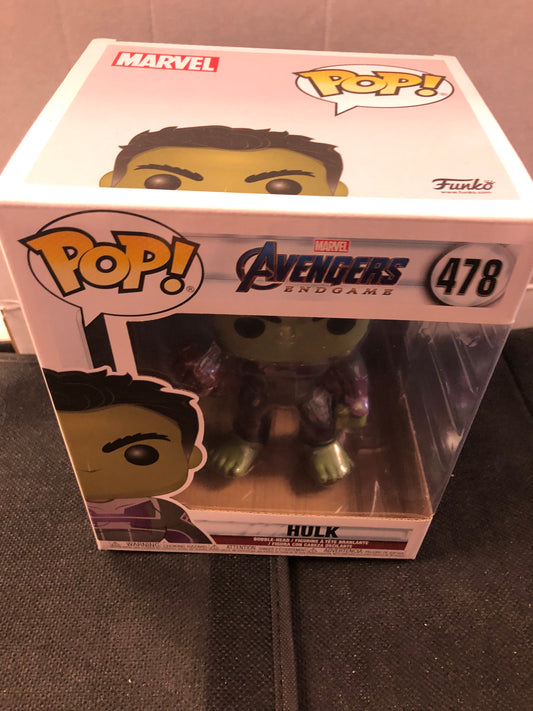 FUNKO POP AVENGERS ENDGAME #478 HULK GOOD CONDITION