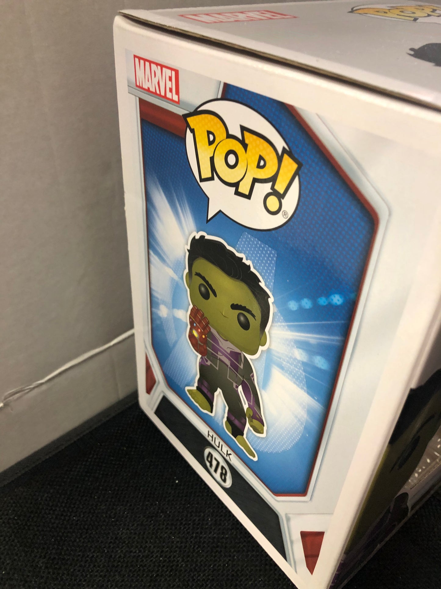 FUNKO POP AVENGERS ENDGAME #478 HULK GOOD CONDITION