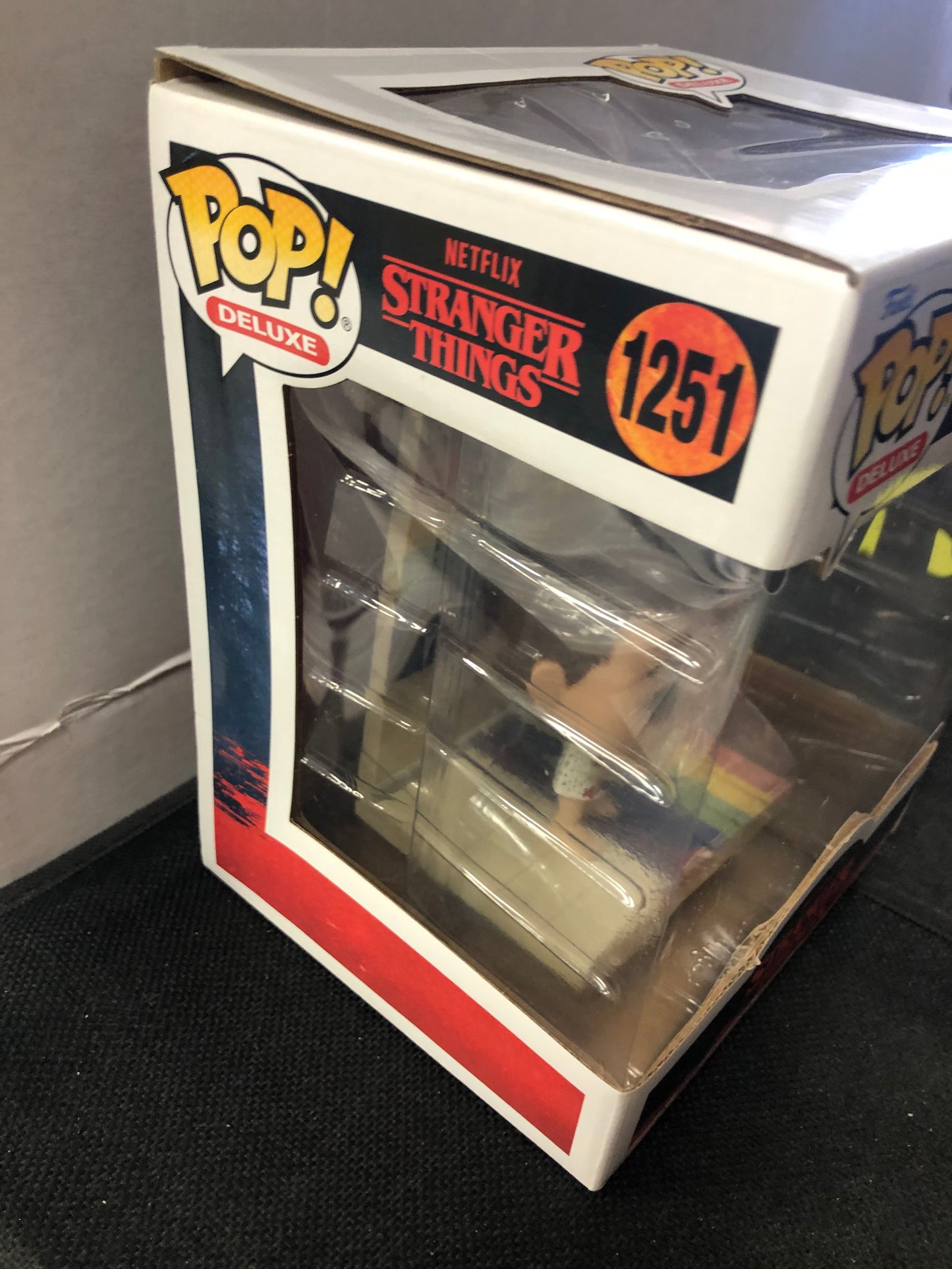 FUNKO POP DELUXE STRANGER THINGS #1251 ELEVEN IN THE RAINBOW ROOM TARGET EXCLUSIVE GOOD CONDITION