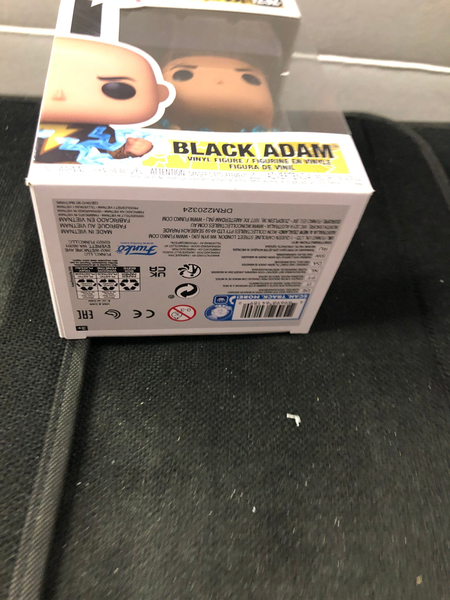 FUNKO POP POP MOVIES BLACK ADAM # 1232 BLACK ADAM GOOD CONDITION