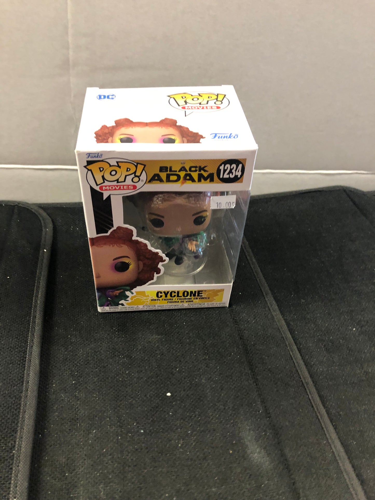 FUNKO POP POP MOVIES BLACK ADAM #1234 CYCLONE GOOD CONDITION