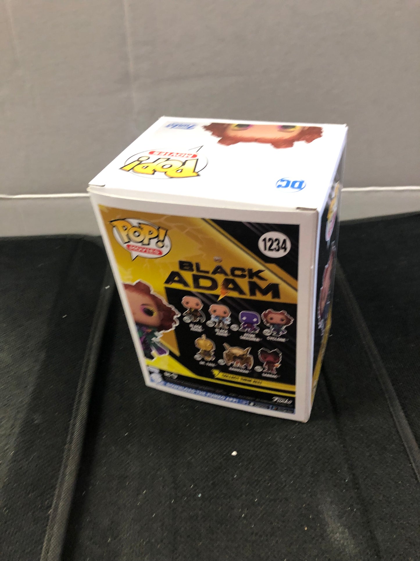 FUNKO POP POP MOVIES BLACK ADAM #1234 CYCLONE GOOD CONDITION