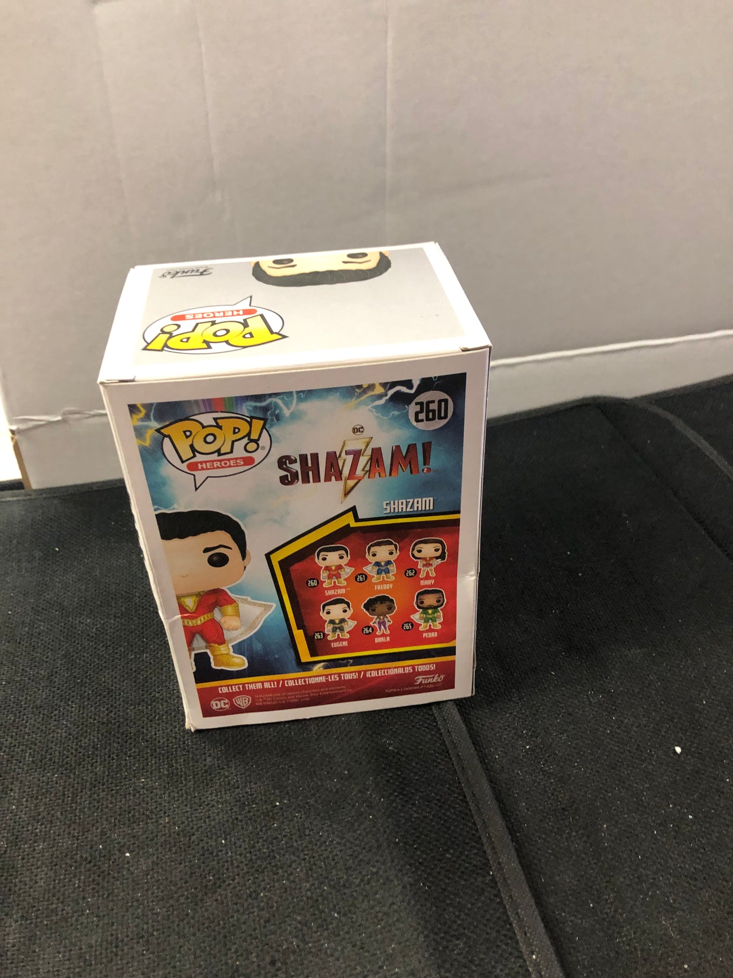 FUNKO POP POP HEROES SHAZAM #260 SHAZAM GOOD CONDITION