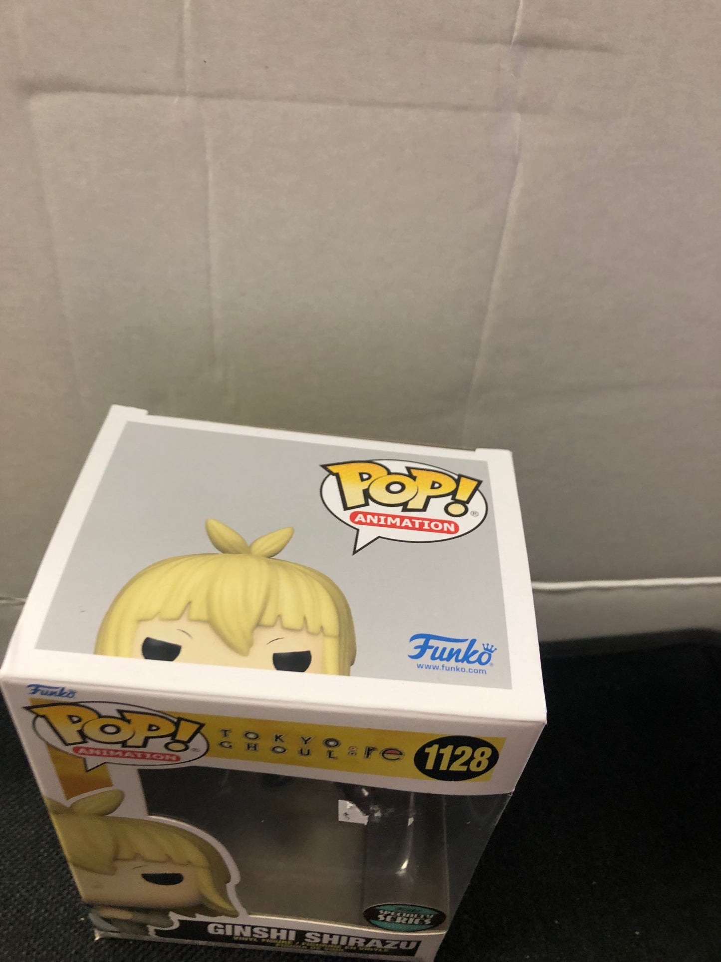 FUNKO POP POP ANIMATION TOKYO GHOUL RE #1128 GINSHI SHIRAZU FUNKO SPECIALTY SERIES EXCLUSIVE GOOD CONDITION