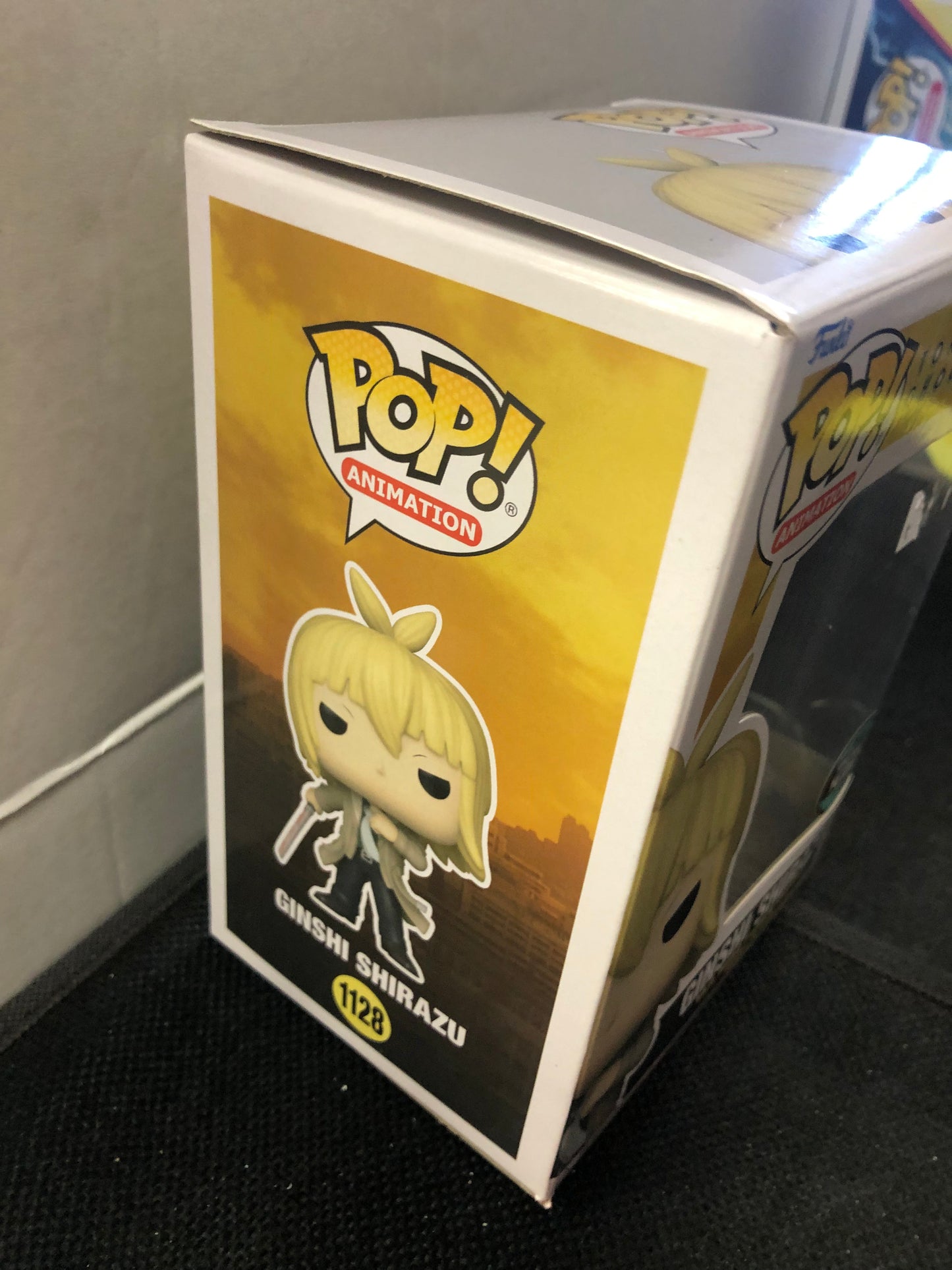 FUNKO POP POP ANIMATION TOKYO GHOUL RE #1128 GINSHI SHIRAZU FUNKO SPECIALTY SERIES EXCLUSIVE GOOD CONDITION