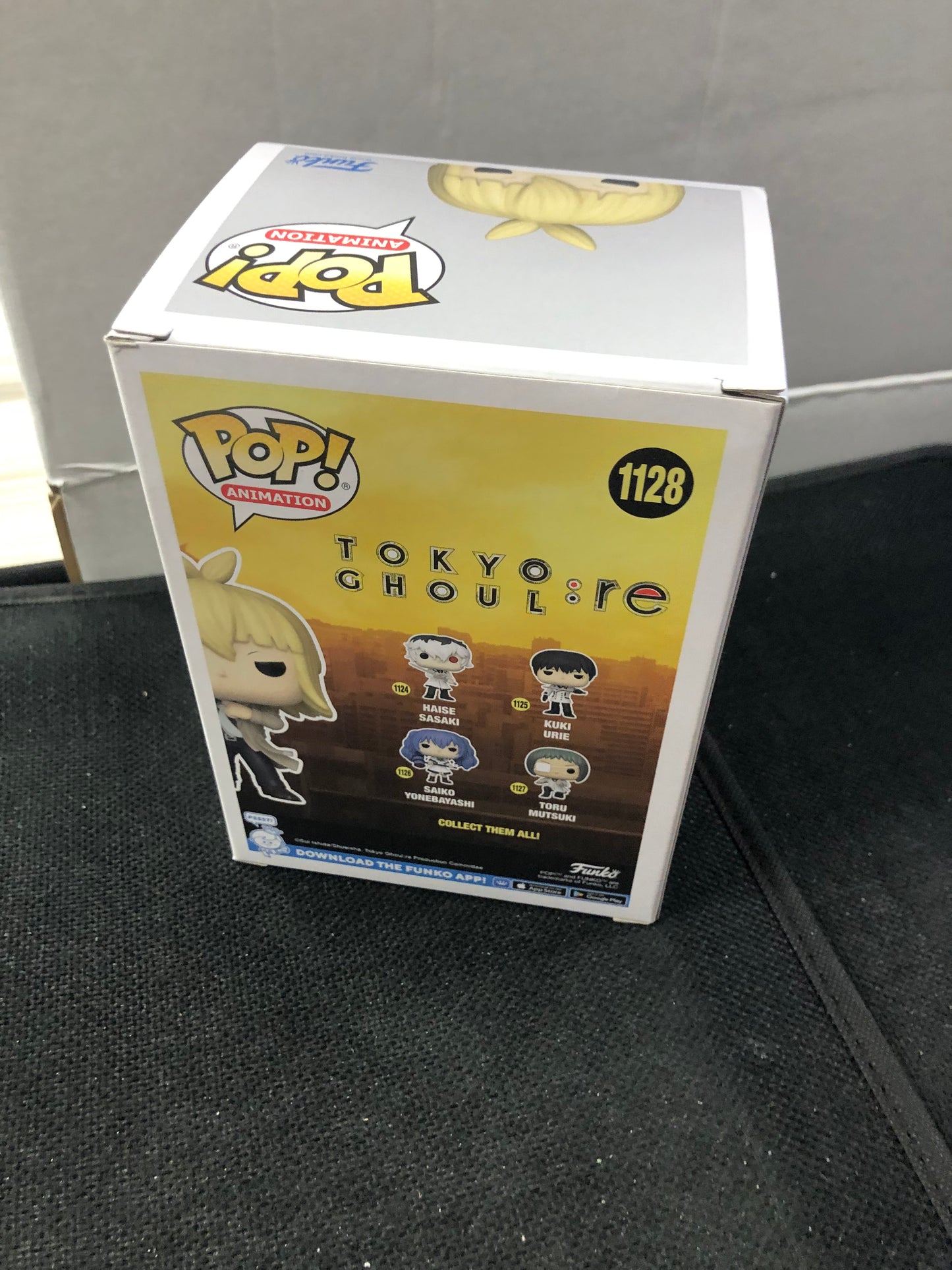 FUNKO POP POP ANIMATION TOKYO GHOUL RE #1128 GINSHI SHIRAZU FUNKO SPECIALTY SERIES EXCLUSIVE GOOD CONDITION