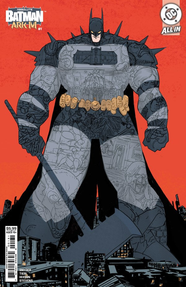 DC COMICS ABSOLUTE BATMAN ARK-M SPECIAL #1 (ONE SHOT) CVR C RILEY ROSSMO CARD STOCK VAR