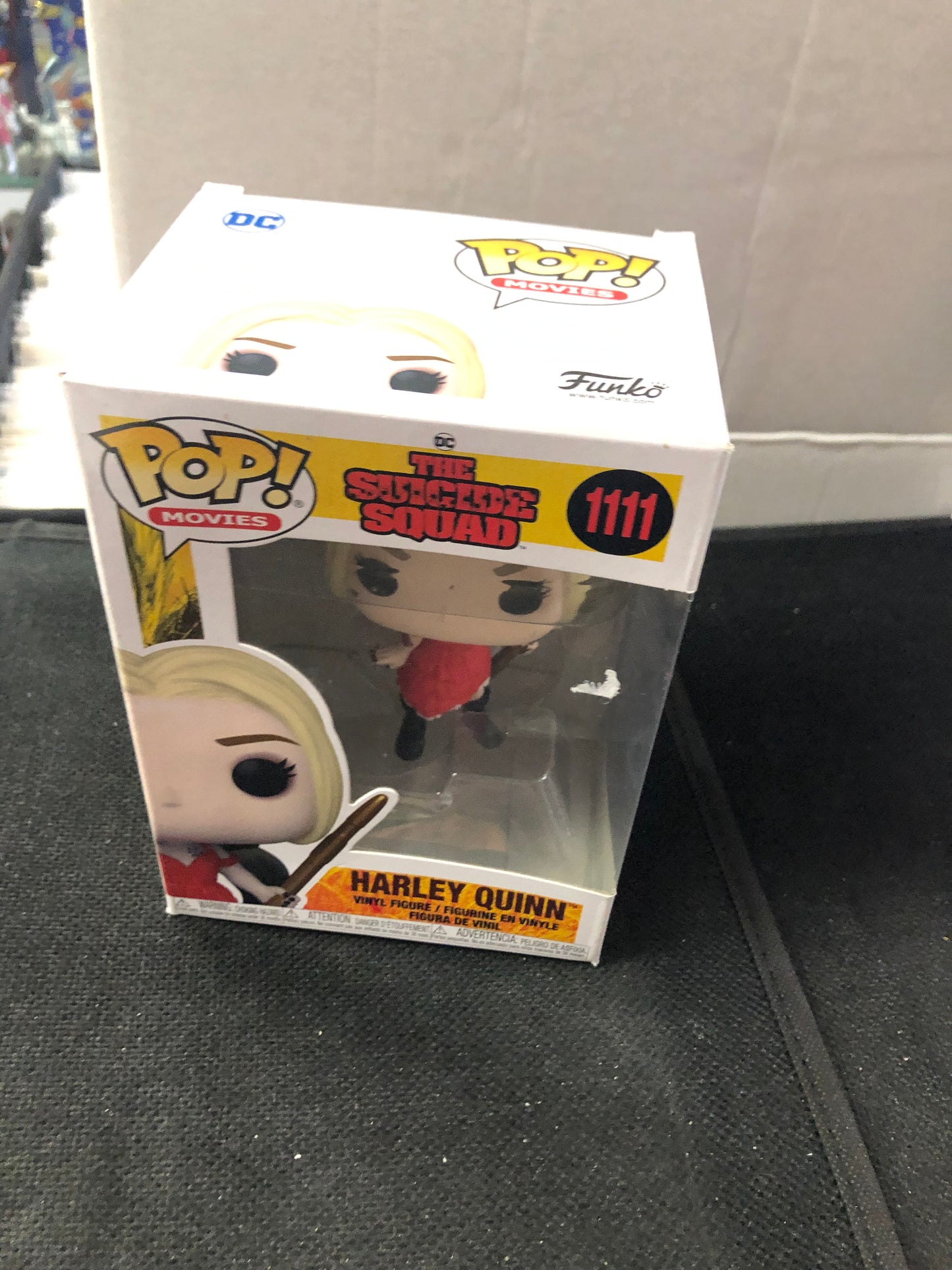 FUNKO POP POP MOVIES THE SUICIDE SQUAD #1111 HARLEY QUINN GOOD CONDITION