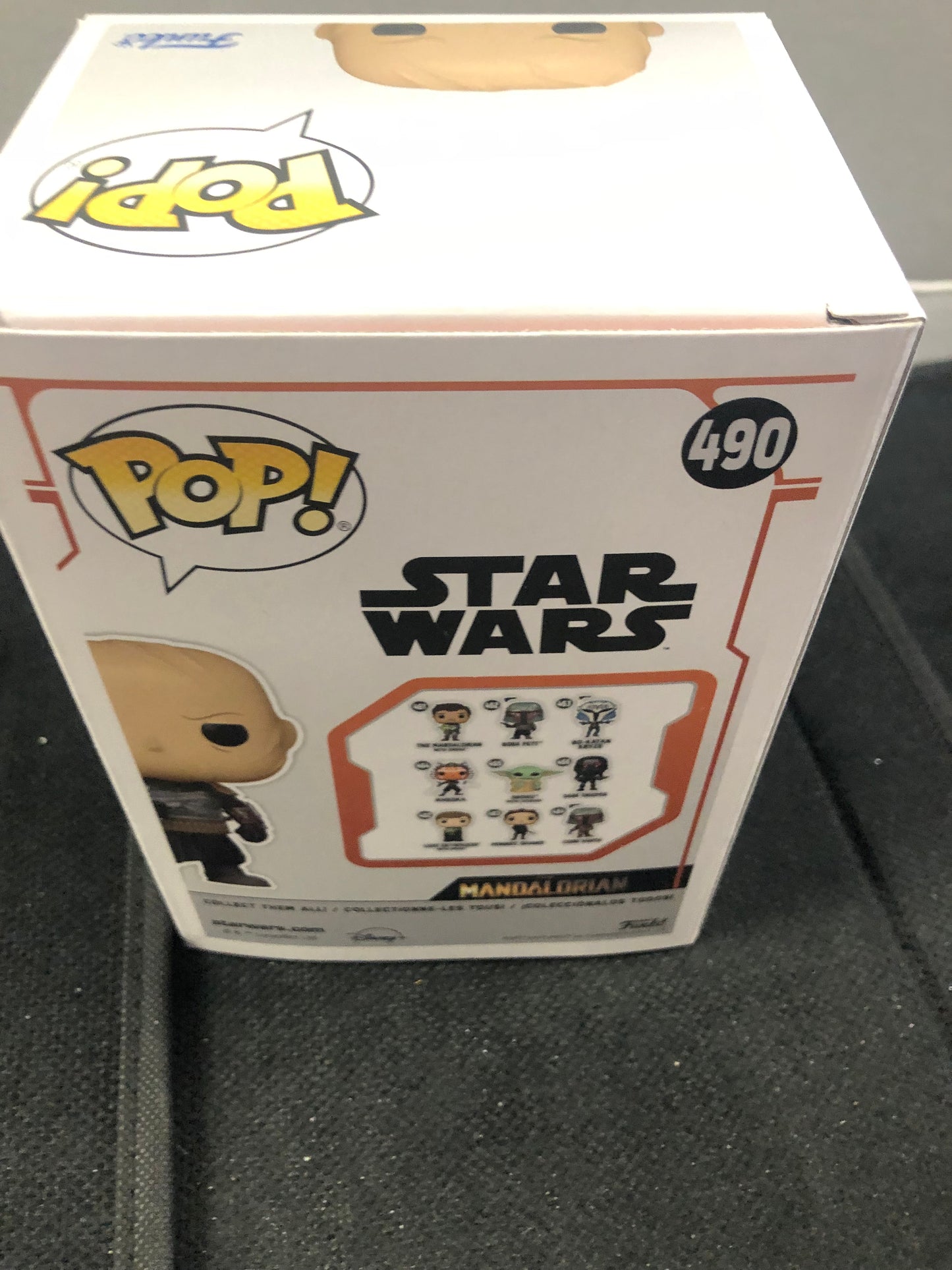 FUNKO POP STAR WARS # 490 BOBA FETT WALMART EXCLUSIVE GOOD CONDITION