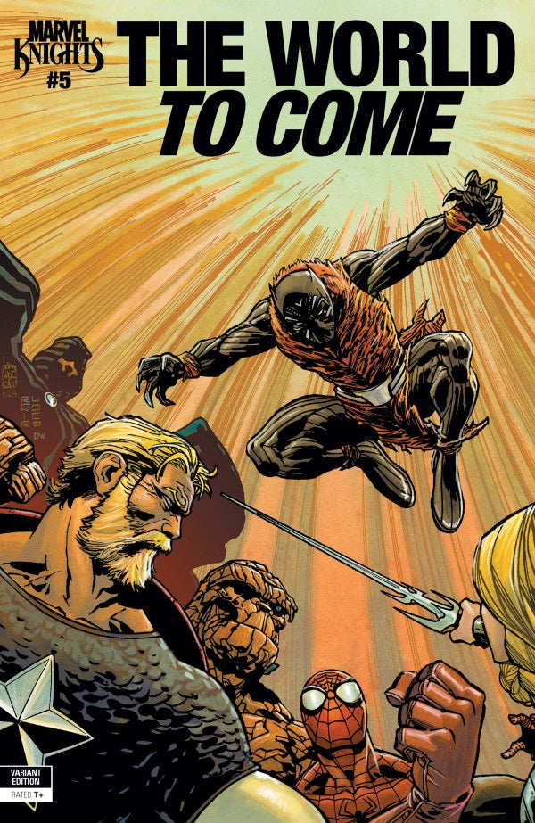 MARVEL COMICS MARVEL KNIGHTS: THE WORLD TO COME #5 GIUSEPPE CAMUNCOLI VARIANT