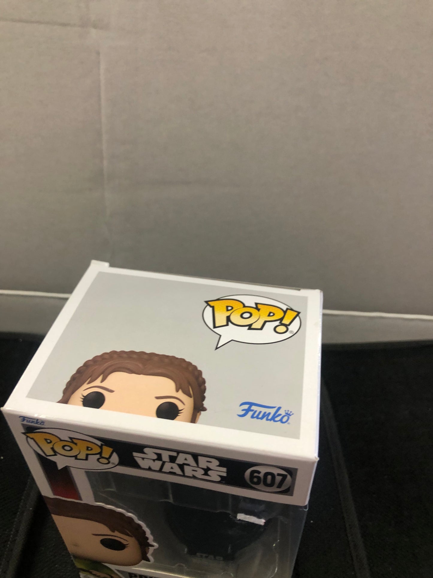 FUNKO POP STAR WARS #607 PRINCESS LEIA RETURN OF THE JEDI GOOD CONDITION