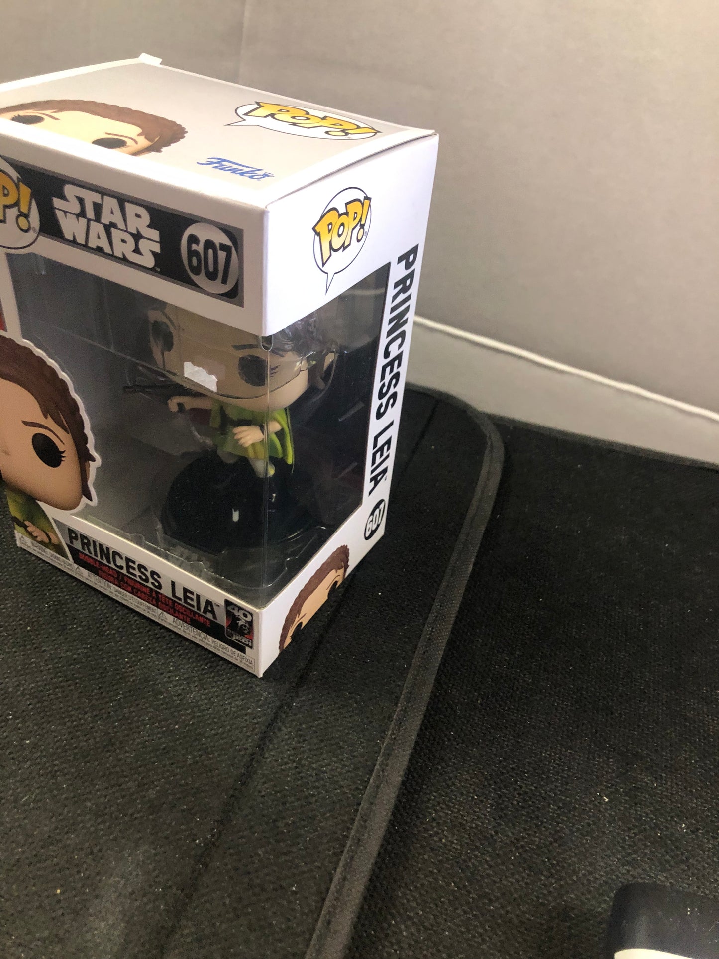 FUNKO POP STAR WARS #607 PRINCESS LEIA RETURN OF THE JEDI GOOD CONDITION