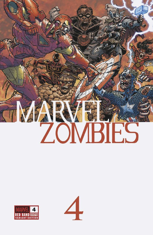 MARVEL ZOMBIES: RED BAND #4 [POLYBAGGED] RETRO ZOMBIE VARIANT