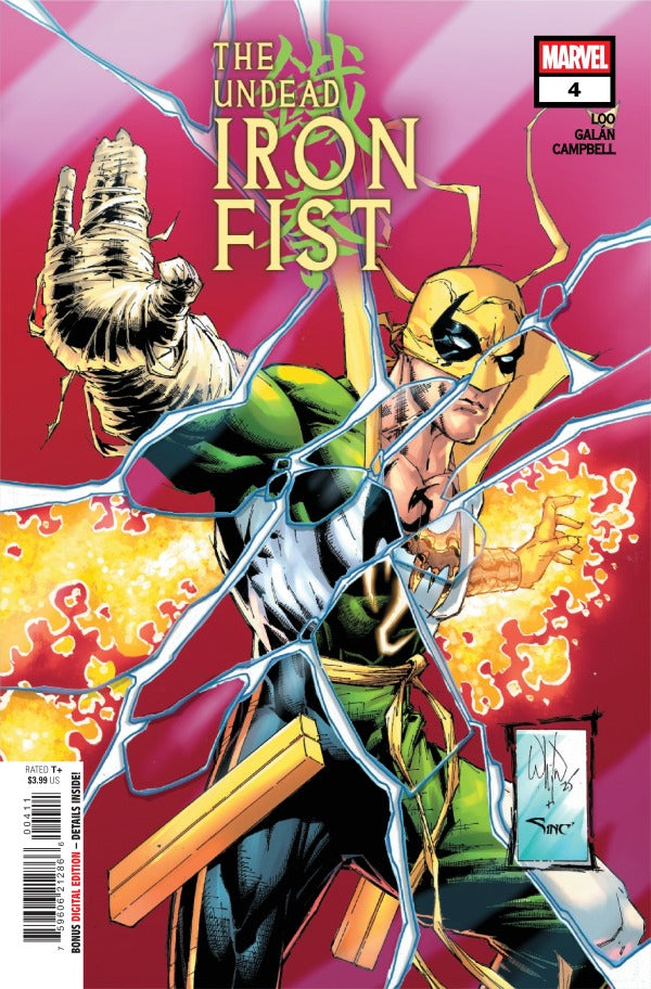 MARVEL COMICS THE UNDEAD IRON FIST #4