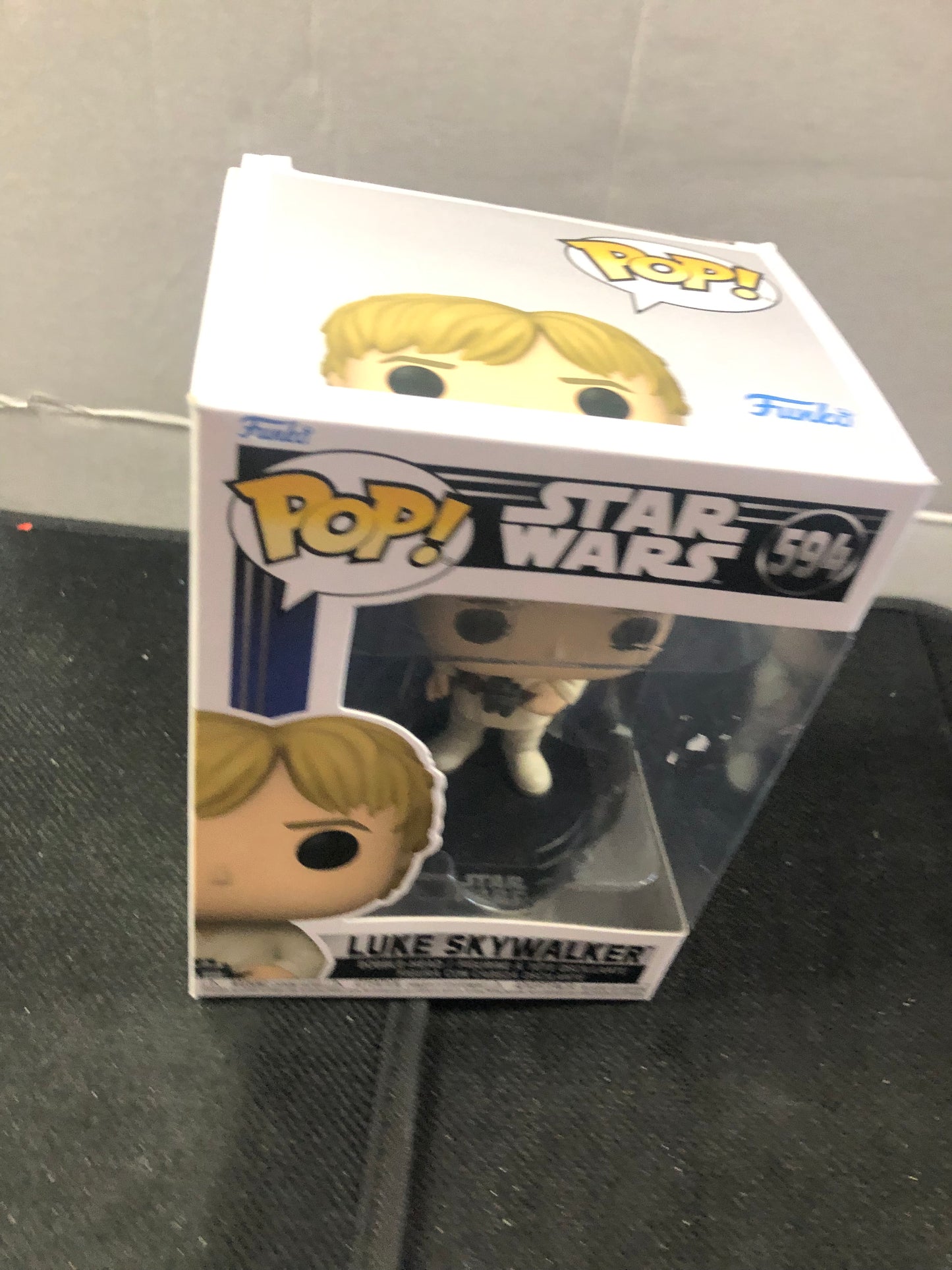 FUNKO POP STAR WARS # 594 LUKE SKYWALKER  A NEW HOPE GOOD CONDITION