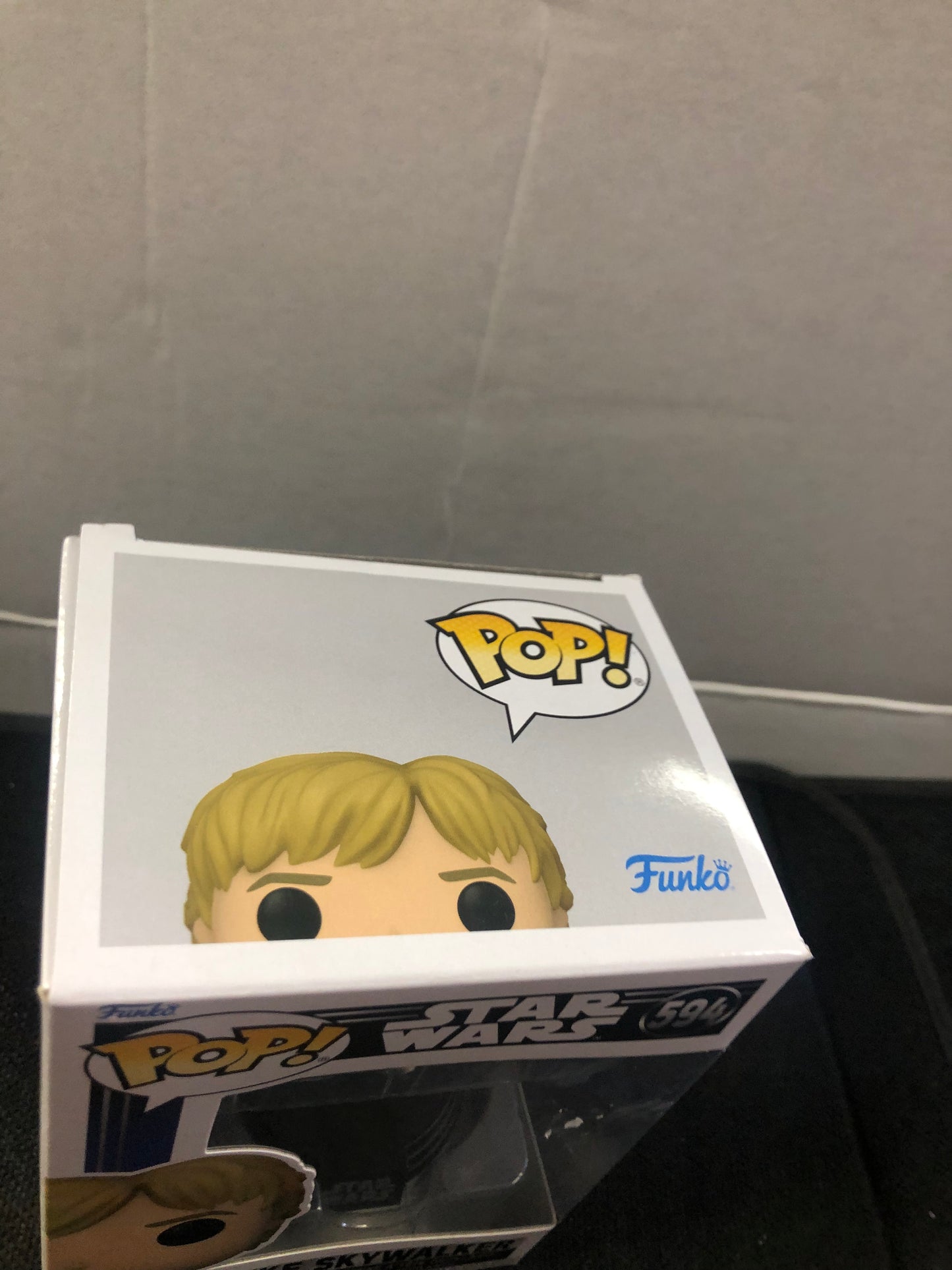 FUNKO POP STAR WARS # 594 LUKE SKYWALKER  A NEW HOPE GOOD CONDITION