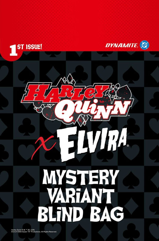 DYNAMITE HARLEY QUINN ELVIRA MYSTERY BAG