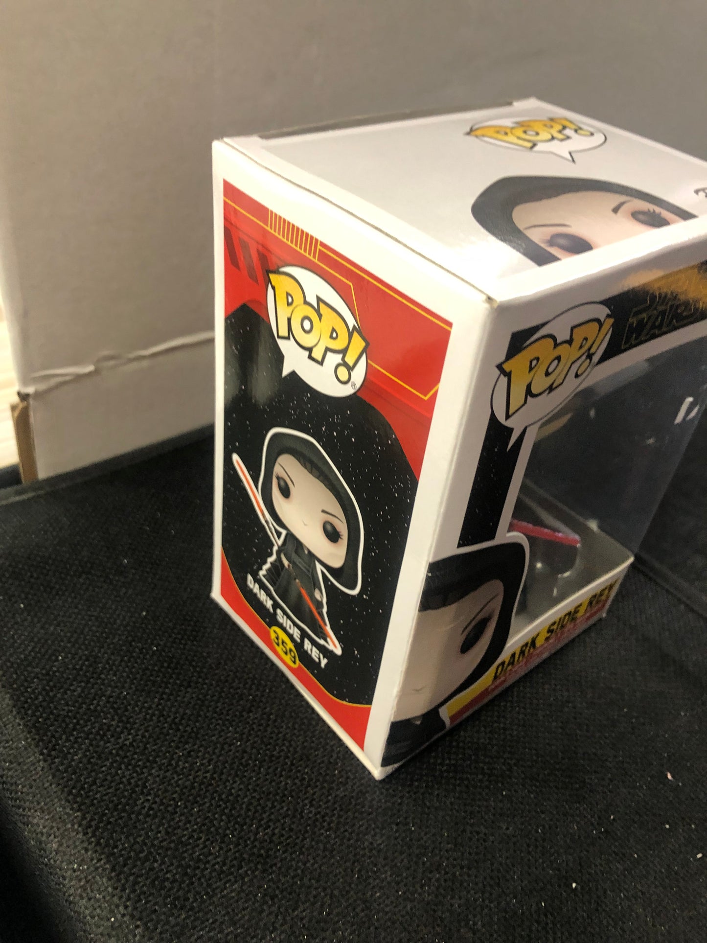 FUNKO POP STAR WARS # 359 DARK SIDE REY GOOD CONDITION