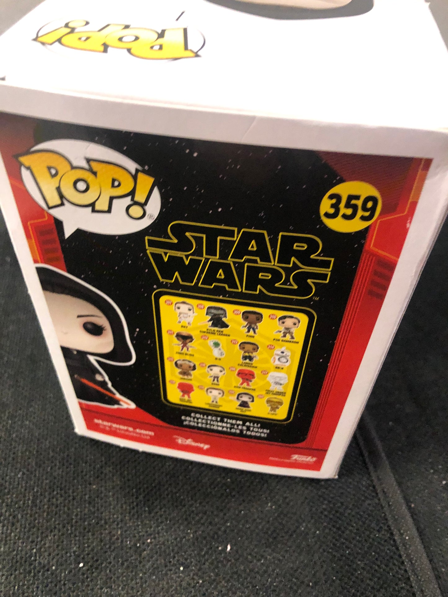 FUNKO POP STAR WARS # 359 DARK SIDE REY GOOD CONDITION