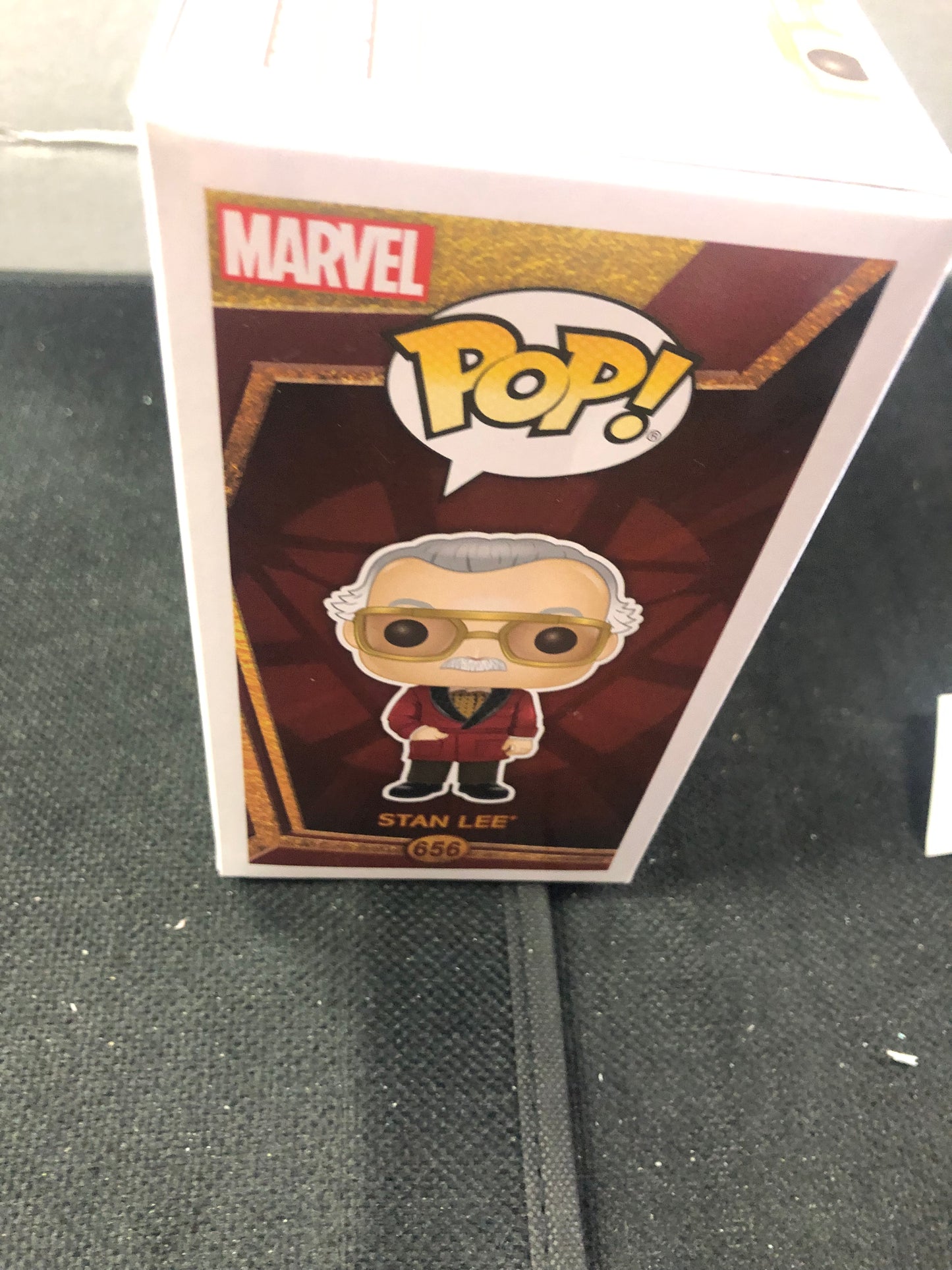 FUNKO POP IRON MAN #656 STAN LEE 2020 SUMMER CONVENTION LIMITED EDITION EXCLUSIVE GOOD CONDITION