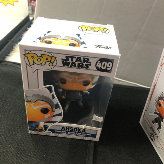 FUNKO POP STAR WARS #409 AHSOKA GOOD CONDITION