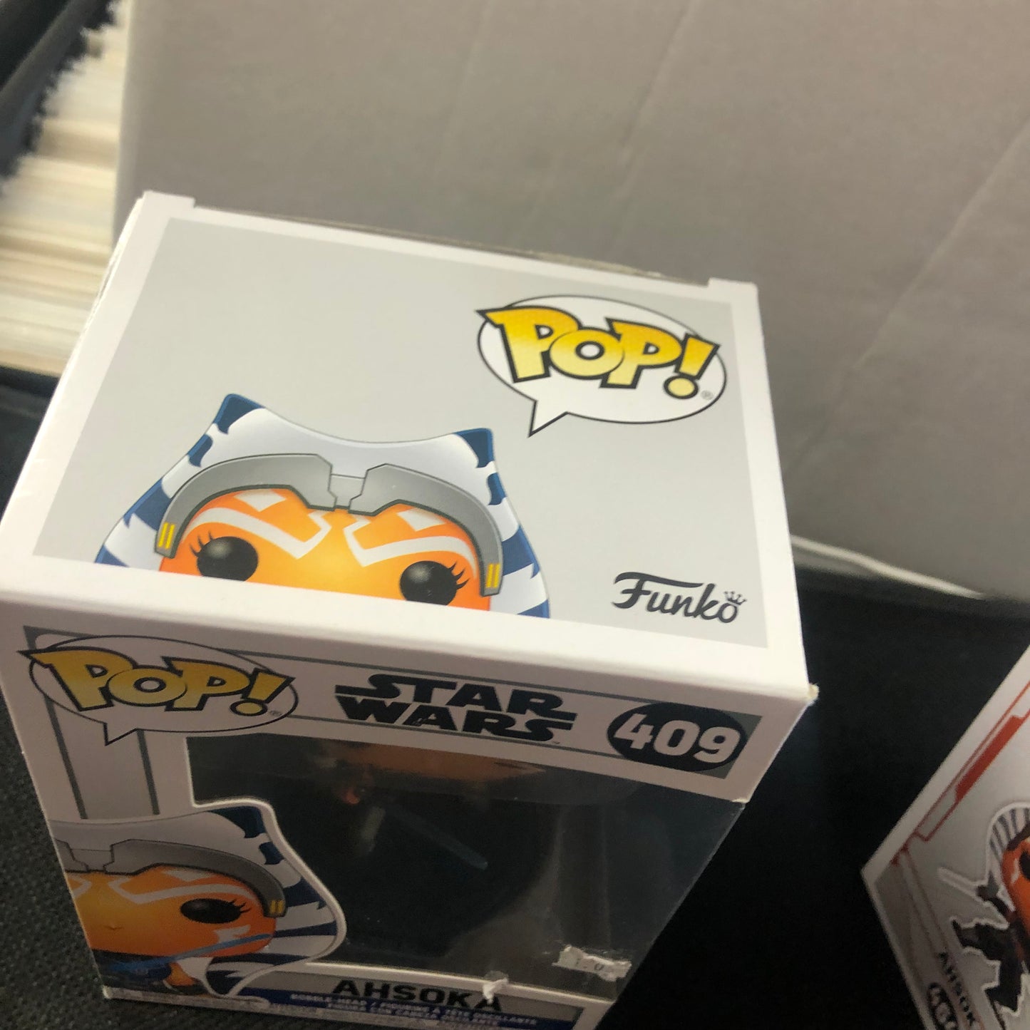 FUNKO POP STAR WARS #409 AHSOKA GOOD CONDITION