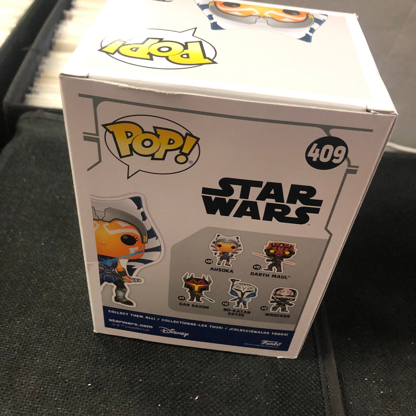 FUNKO POP STAR WARS #409 AHSOKA GOOD CONDITION