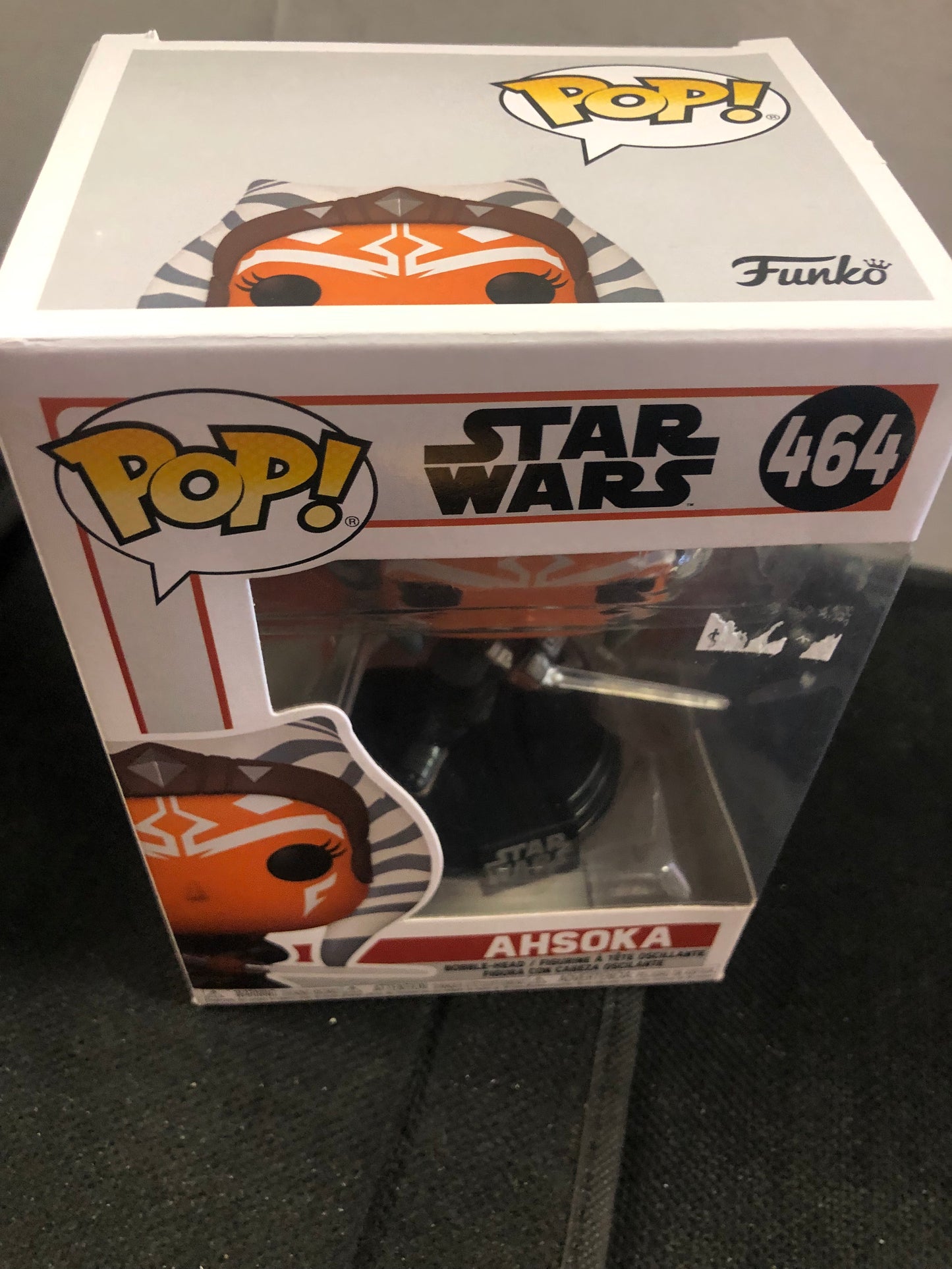 FUNKO POP STAR WARS THE MANDALORIAN #464 AHSOKA GOOD CONDITION