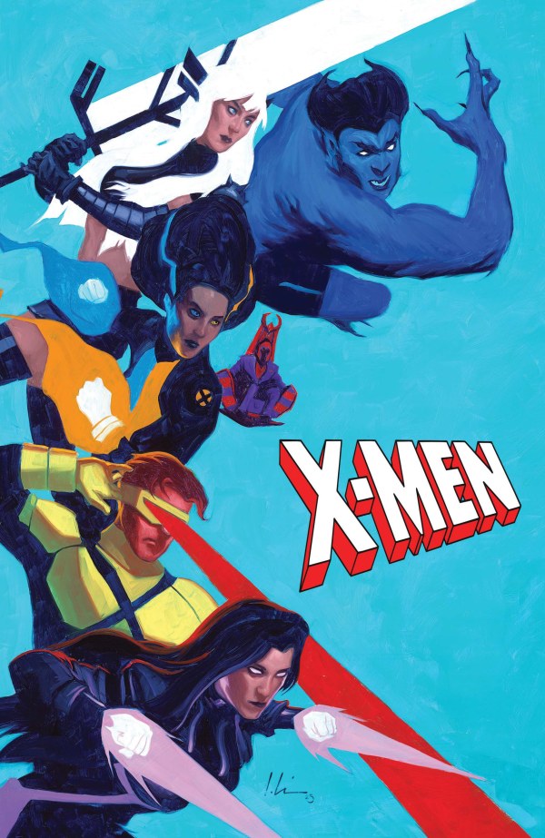 MARVEL COMICS X-MEN #23 FOIL CONNECTING  VARIANT 1025