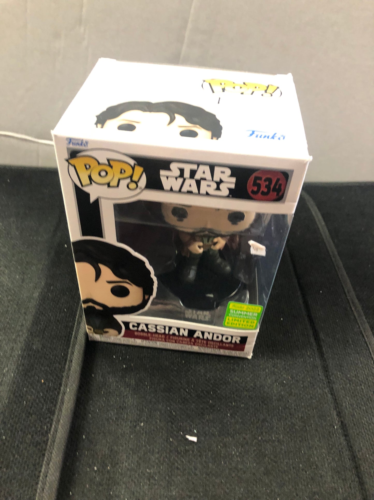 FUNKO POP STAR WARS #534 CASSIAN ANDOR GOOD CONDITION