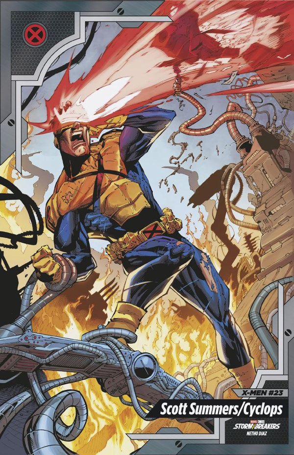 MARVEL COMICS X-MEN #23 TRADING CARD VARIANT 1025