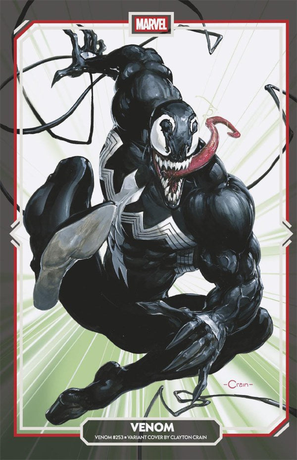 MARVEL COMICS VENOM #253 CLAYTON CRAIN VARIANT